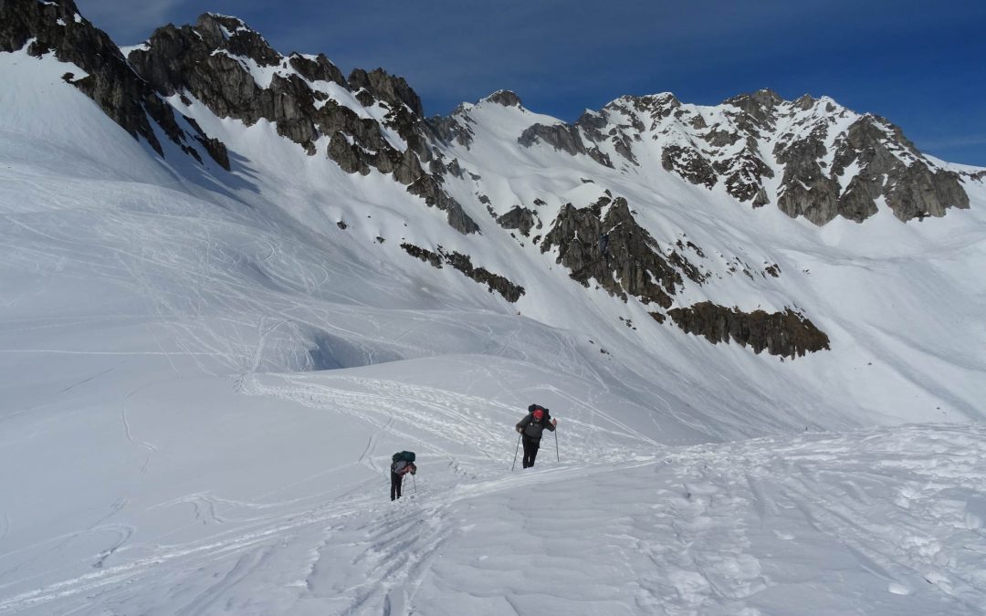 Trek en raquettes en Lauzière