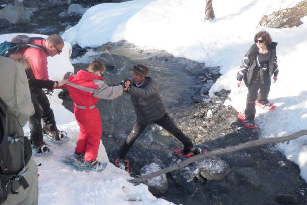 Randos et animations journée - loisirs jeunes 16 raquette a neige